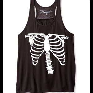 Clementine Bones Racer Tank